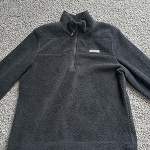 Vineyard Vines Kids quarter-zip, size 16, dark grey, in great shape